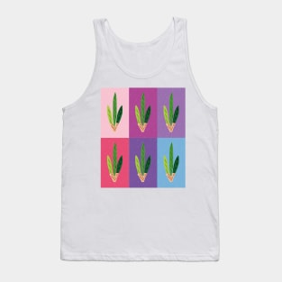 Lulav - Warm Pastels Pop Art Grid Tank Top